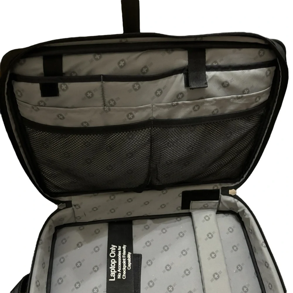 Swiss Gear Wenger Insight Computer Case Carry On Black Adjustable Shoulder Strap
